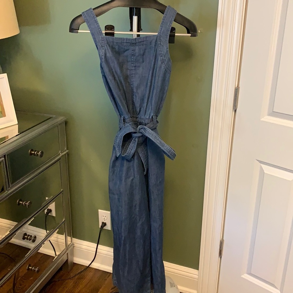 Denim jumpsuit
